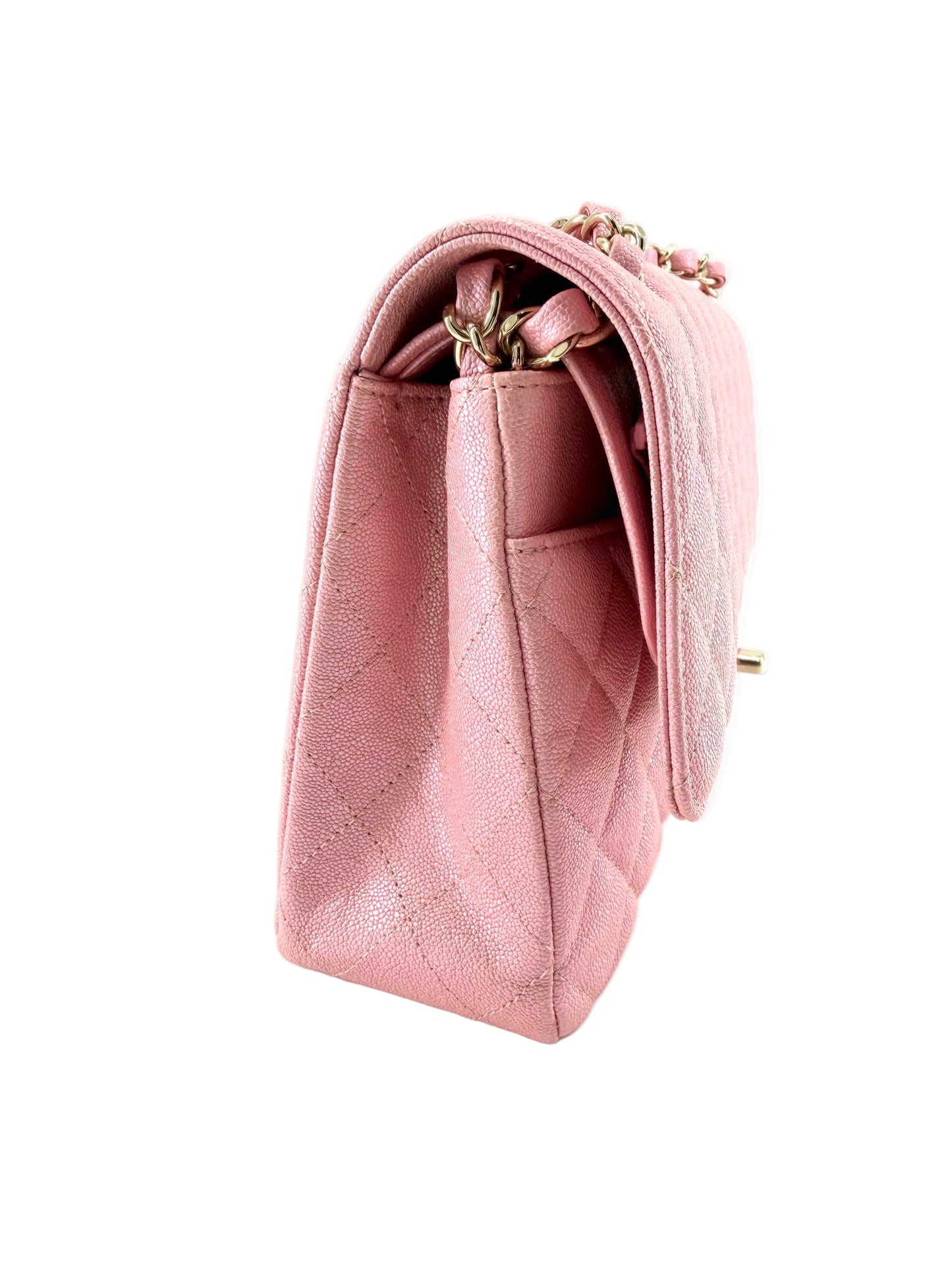 Chanel Caviar Quilted Classic Double Flap Medium Shoulder Bag