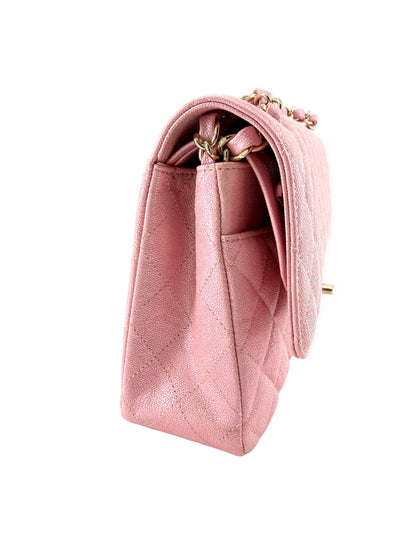 Chanel Caviar Quilted Classic Double Flap Medium Shoulder Bag