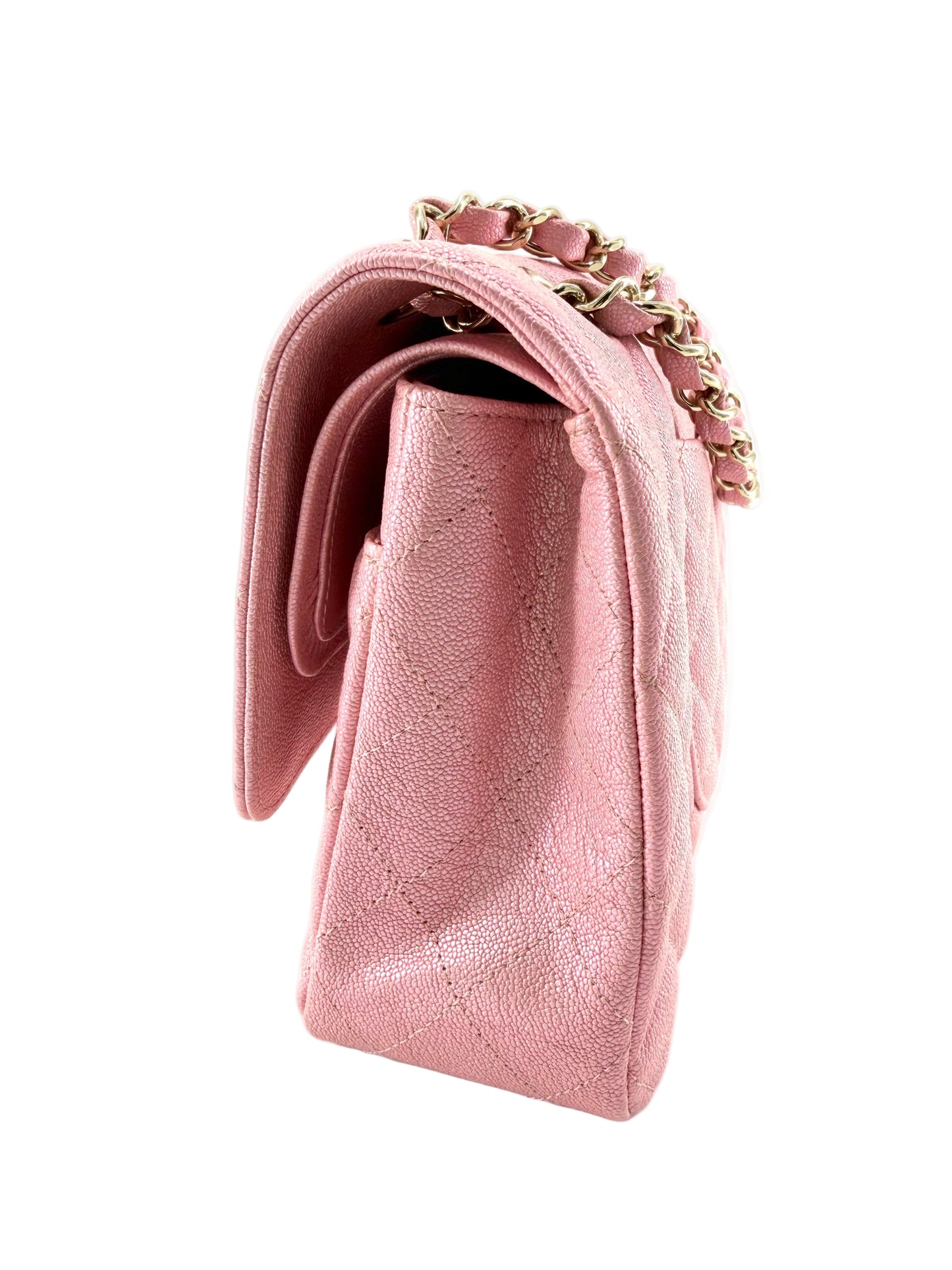 Chanel Caviar Quilted Classic Double Flap Medium Shoulder Bag