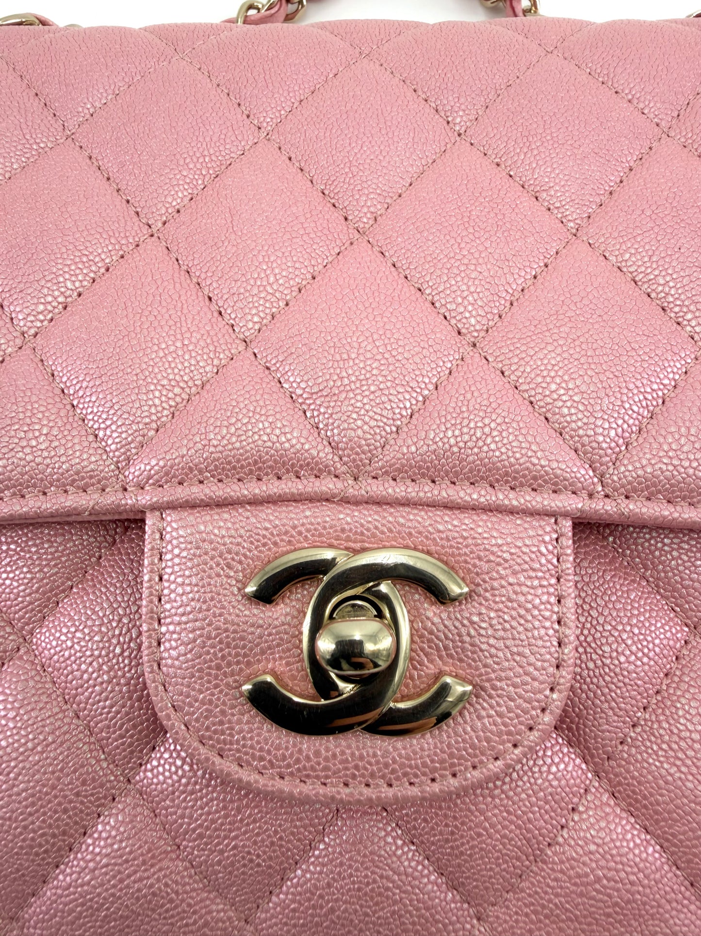 Chanel Caviar Quilted Classic Double Flap Medium Shoulder Bag