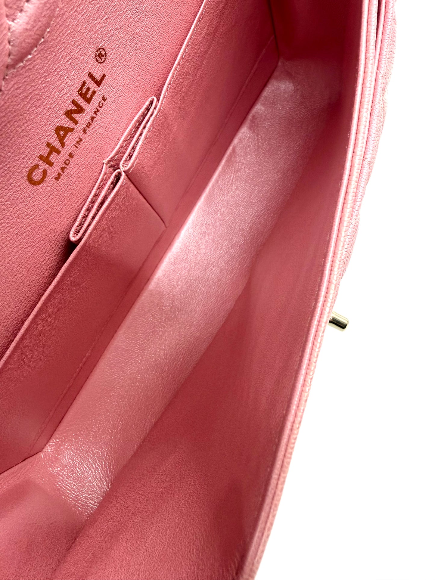 Chanel Caviar Quilted Classic Double Flap Medium Shoulder Bag