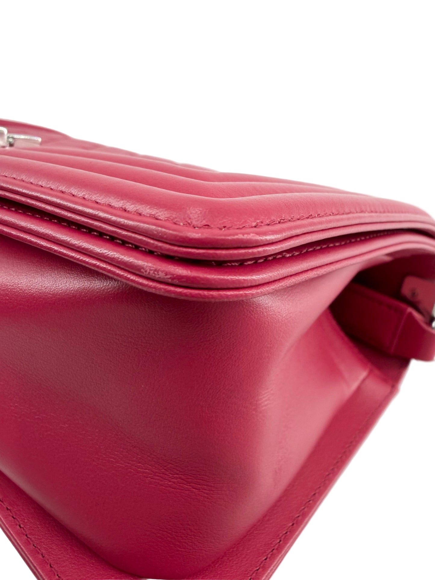 Chanel Boy Lambskin Medium Shoulder Bag