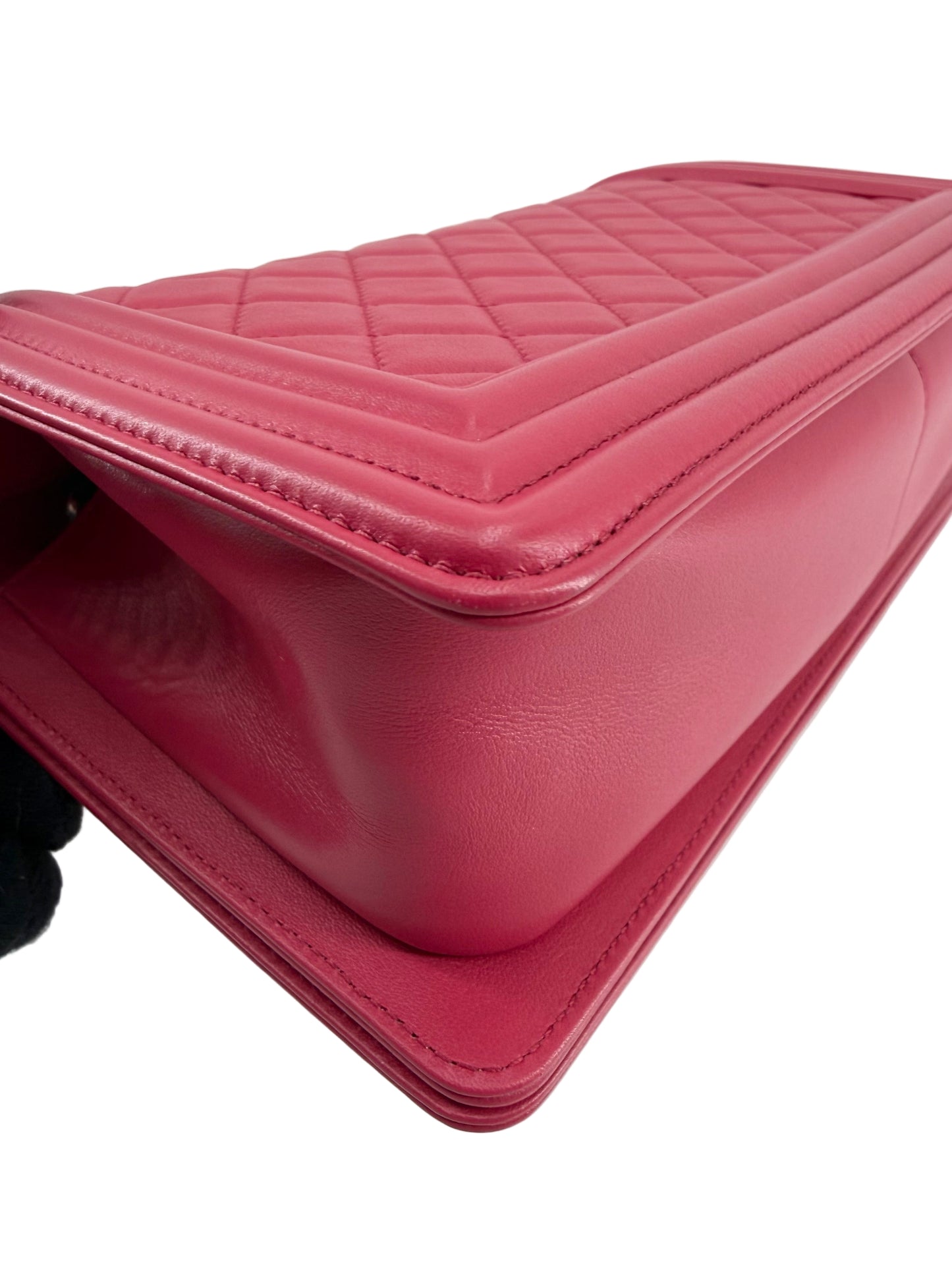 Chanel Boy Lambskin Medium Shoulder Bag