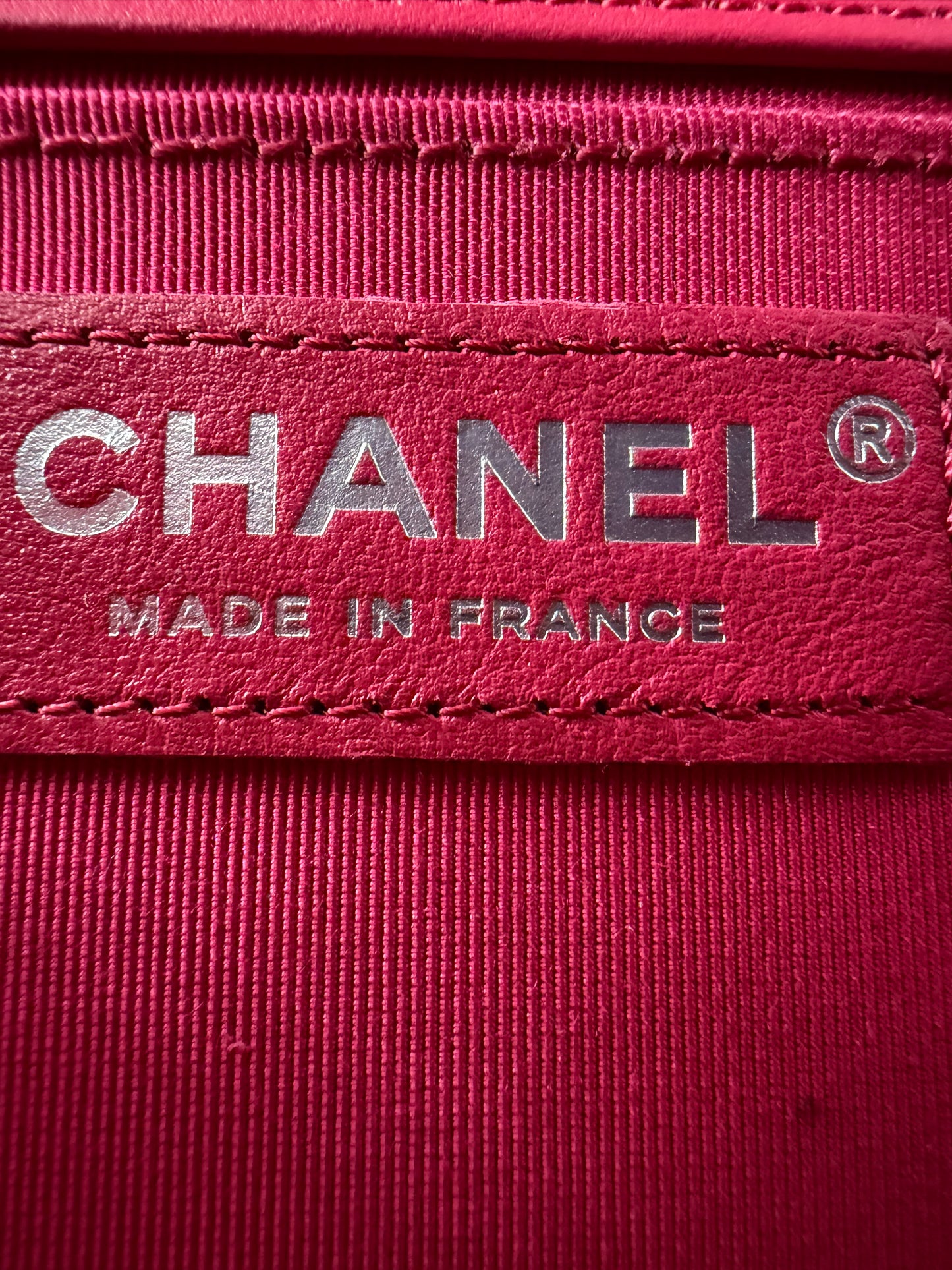 Chanel Boy Lambskin Medium Shoulder Bag