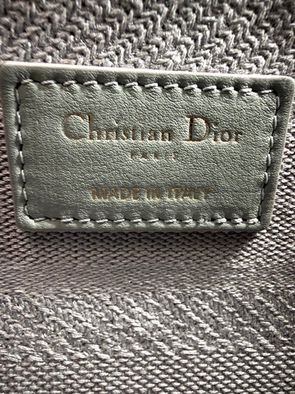 Pre-Owned Christian Dior Lady Gray D-lite Crossbody Bag