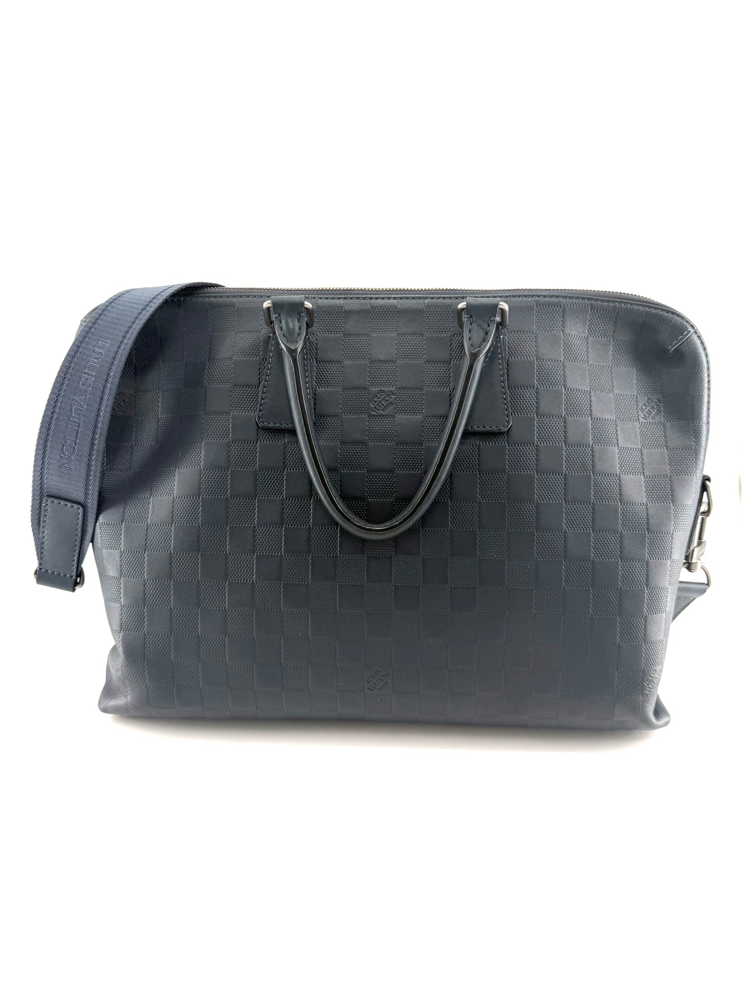 Louis Vuitton Damier Leather Porte Document Holder Laptop Bag