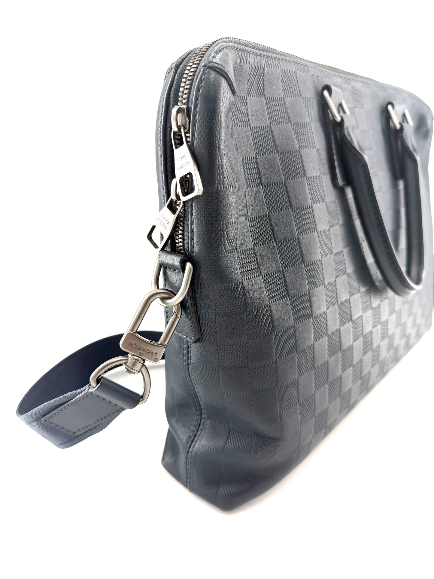 Louis Vuitton Damier Leather Porte Document Holder Laptop Bag