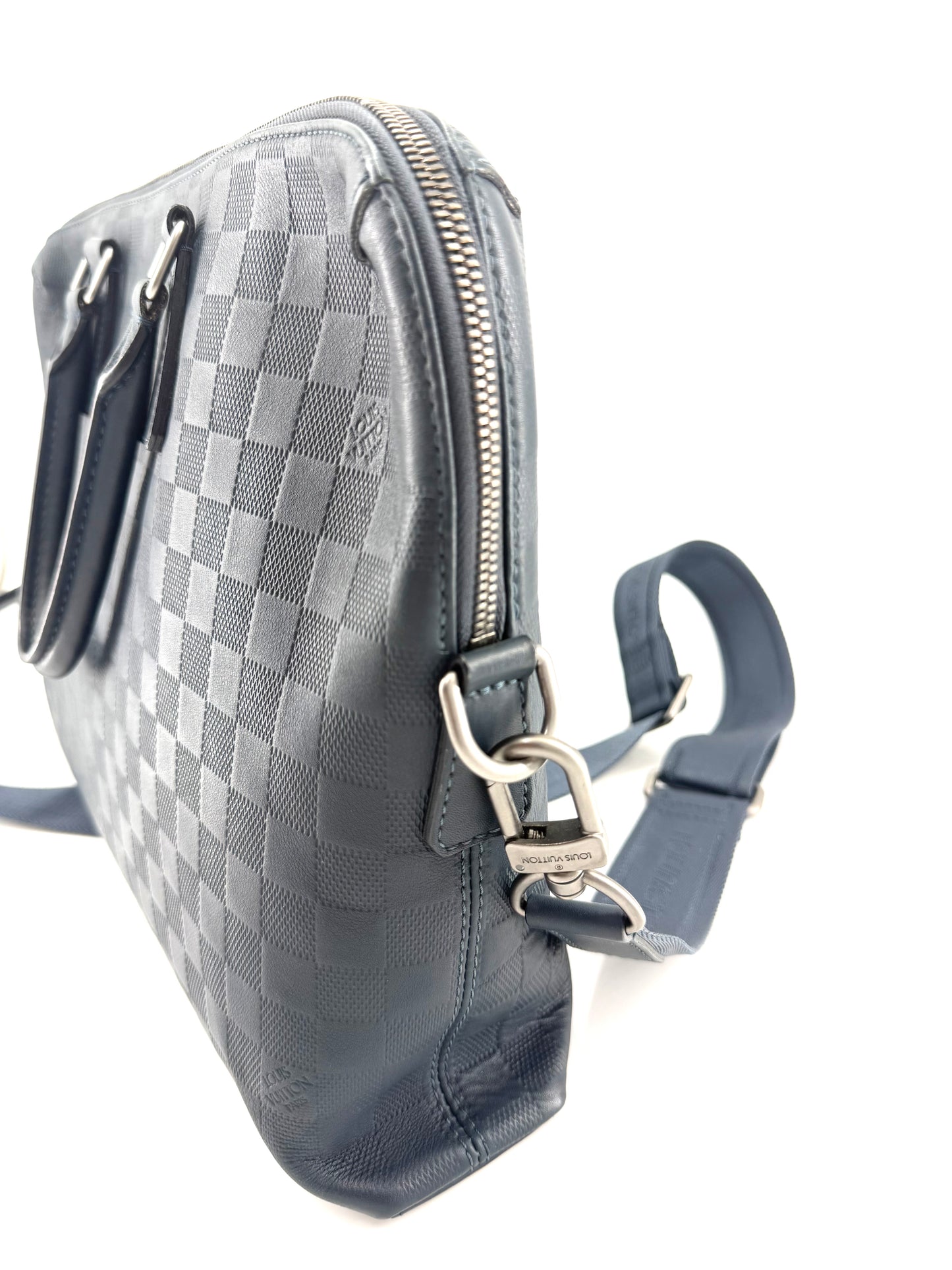 Louis Vuitton Damier Leather Porte Document Holder Laptop Bag