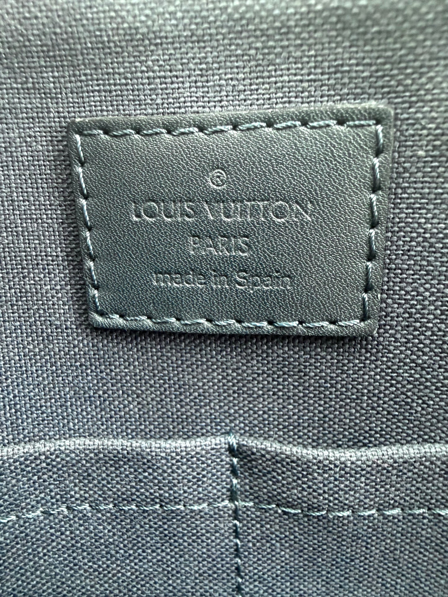 Louis Vuitton Damier Leather Porte Document Holder Laptop Bag