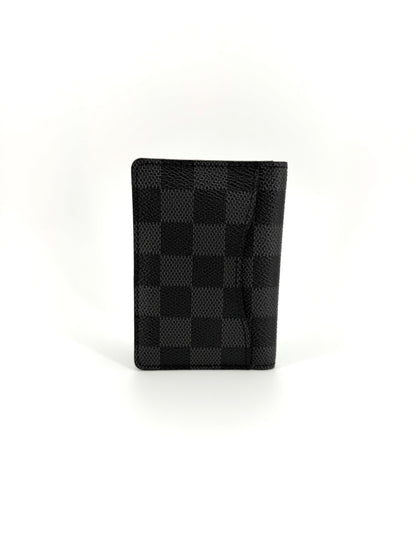 Pre-Owned Louis Vuitton Damier Graphite Canvas Leather Pocket Organizer