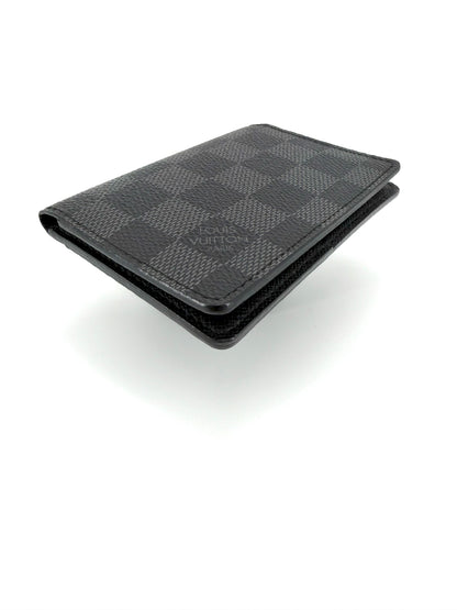 Pre-Owned Louis Vuitton Damier Graphite Canvas Leather Pocket Organizer