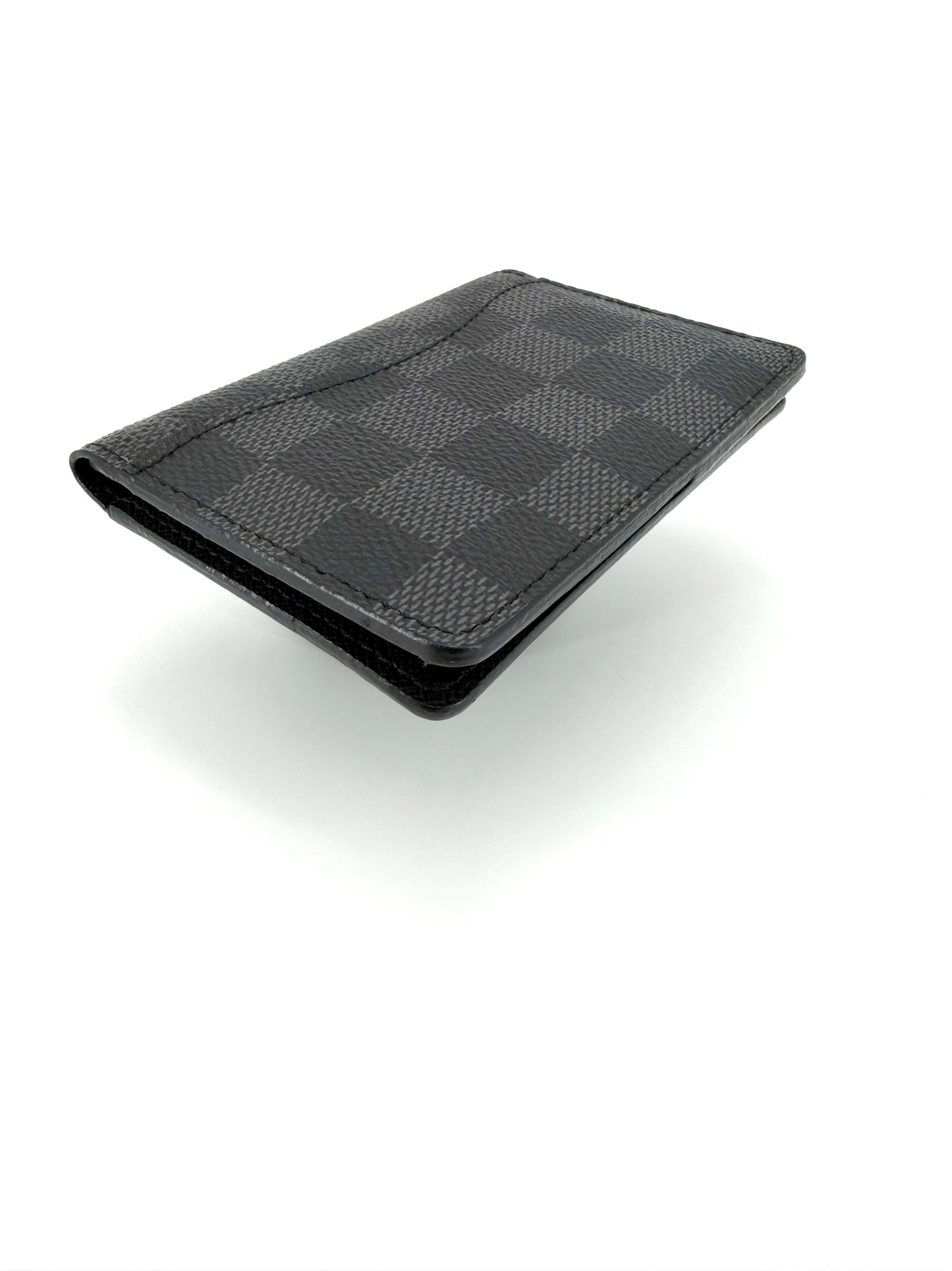 Pre-Owned Louis Vuitton Damier Graphite Canvas Leather Pocket Organizer