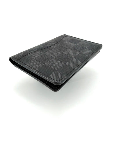 Pre-Owned Louis Vuitton Damier Graphite Canvas Leather Pocket Organizer
