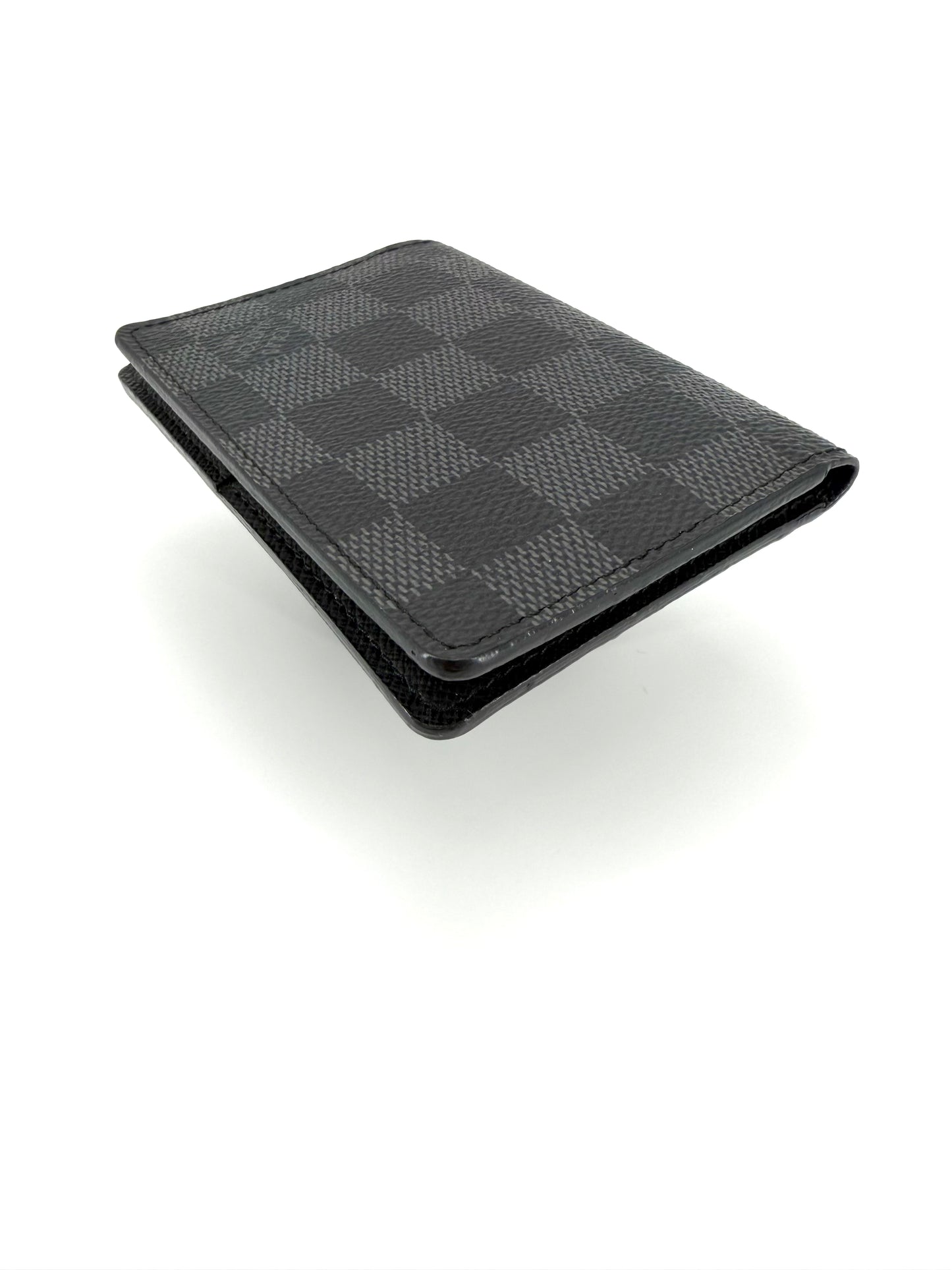 Pre-Owned Louis Vuitton Damier Graphite Canvas Leather Pocket Organizer