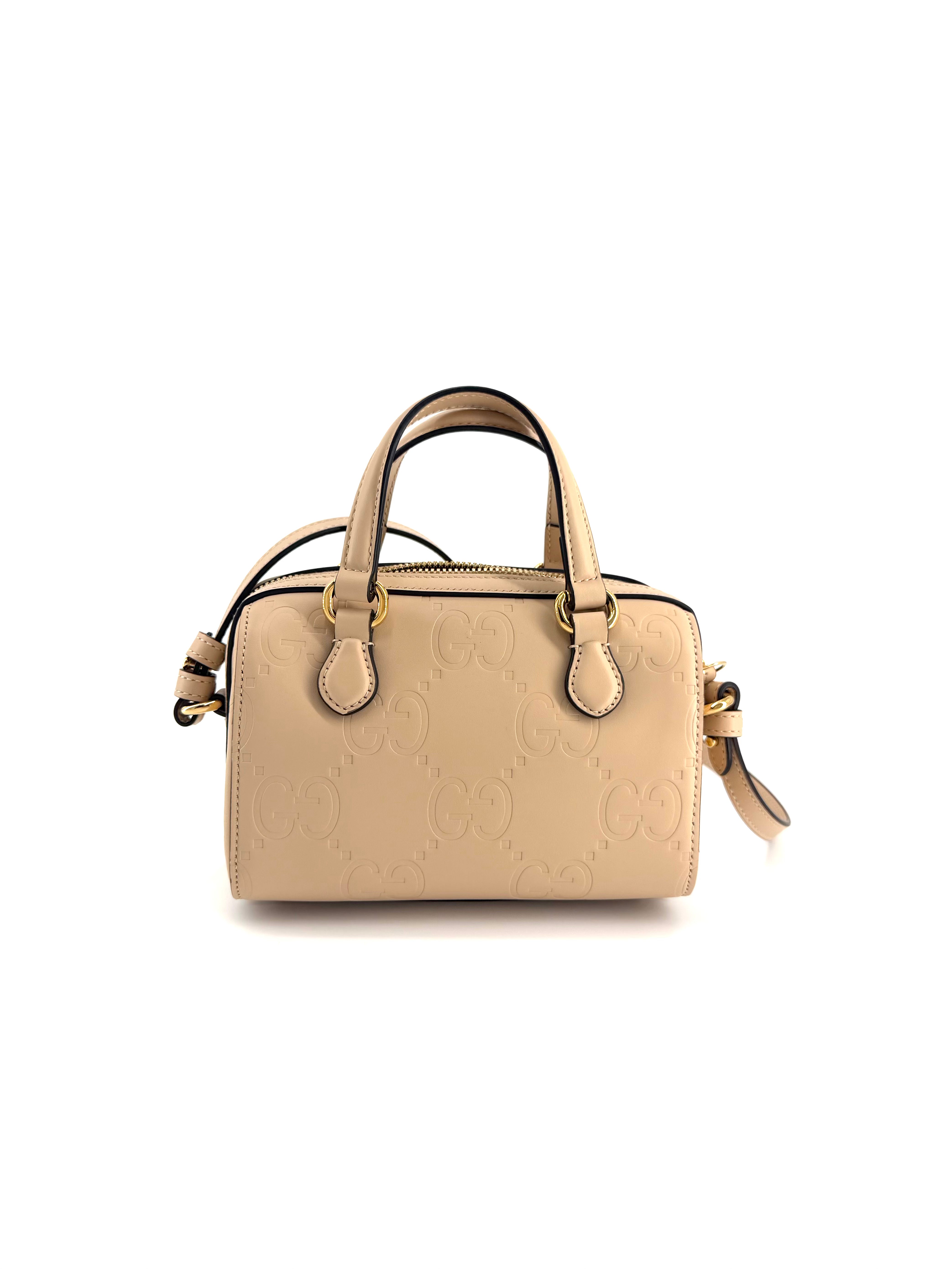 Pre-Owned Gucci Jumbo GG Mini Crossbody Bag