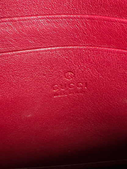 Gucci GG Burgundy Red Velvet Crystal Dionysus Small Crossbody Bag