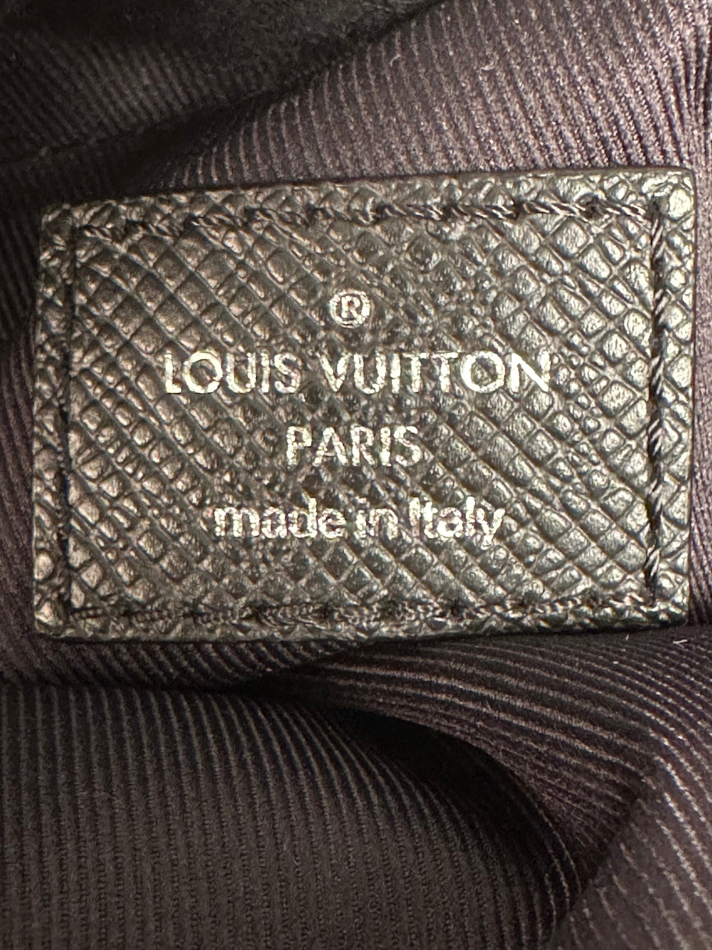 Louis Vuitton Outdoor Messenger Black Monogram Eclipse Taigarama Bag