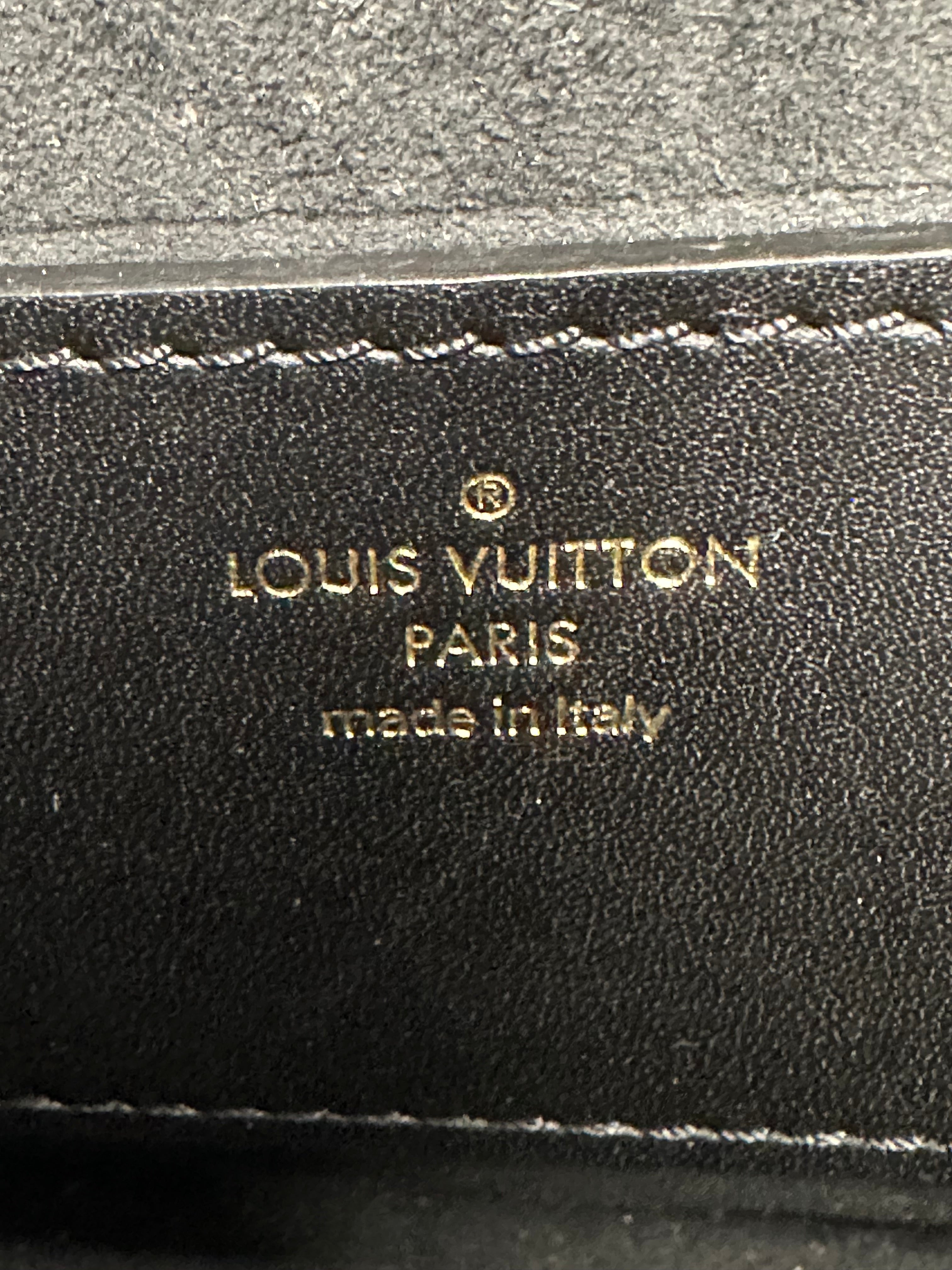 Louis Vuitton Black Quilted Leather New Wave Multi Pochette