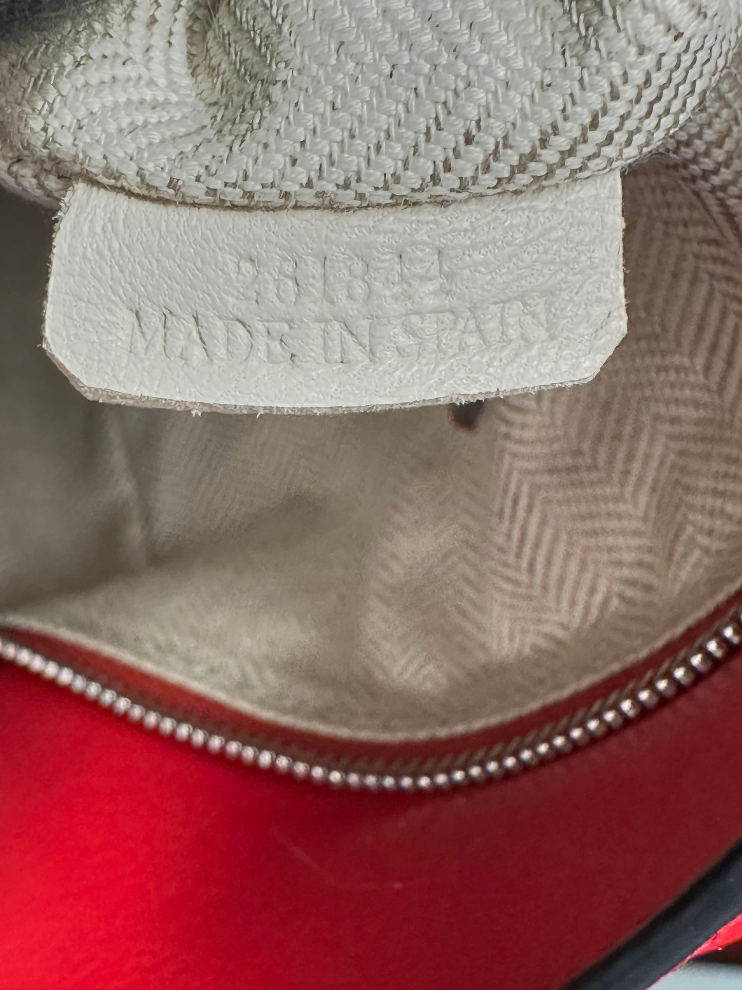 Loewe Puzzle Red Mini Leather 2 Way Crossbody Bag