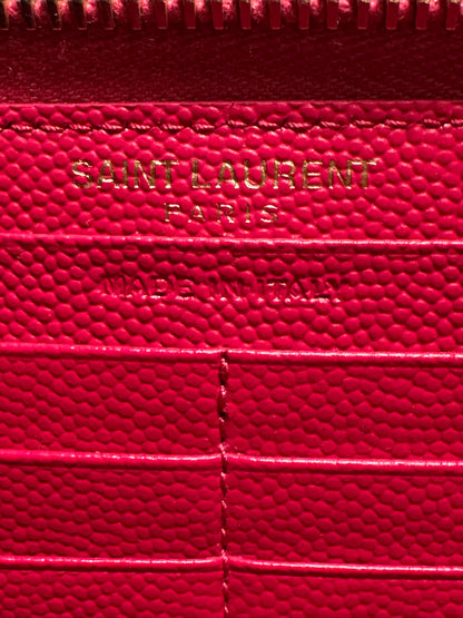 YSL Saint Laurent Cassandre Long Zip Wallet