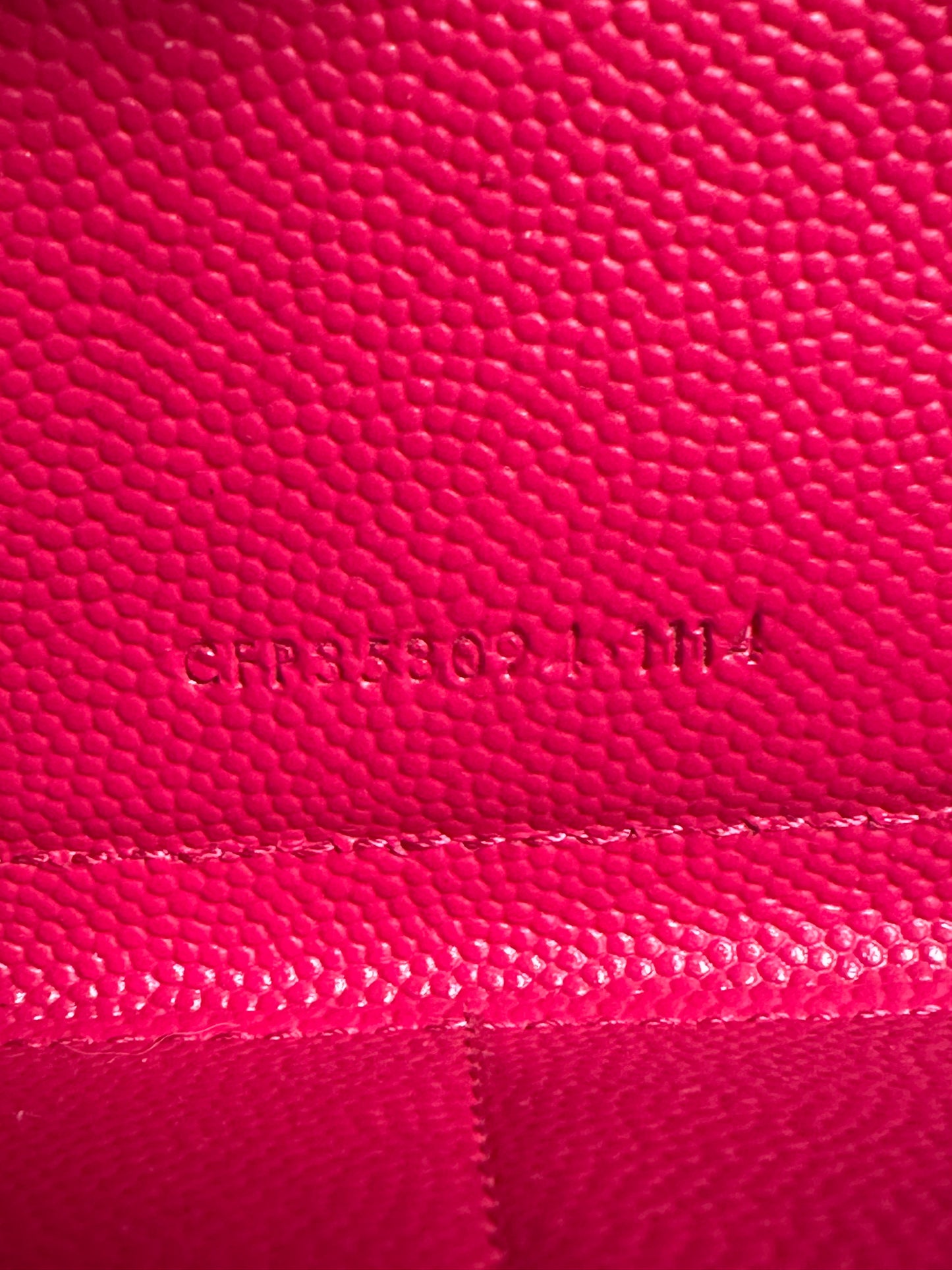 YSL Saint Laurent Cassandre Long Zip Wallet