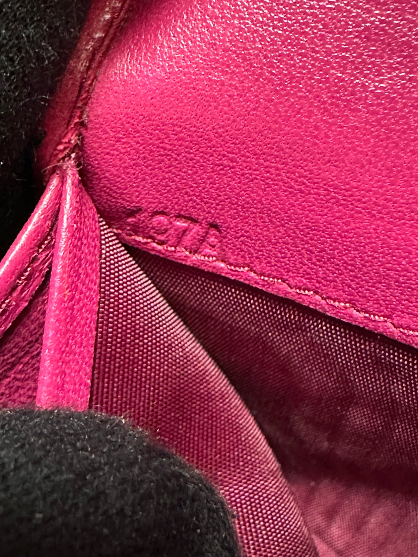 Miu Miu Matelasse Leather Wallet