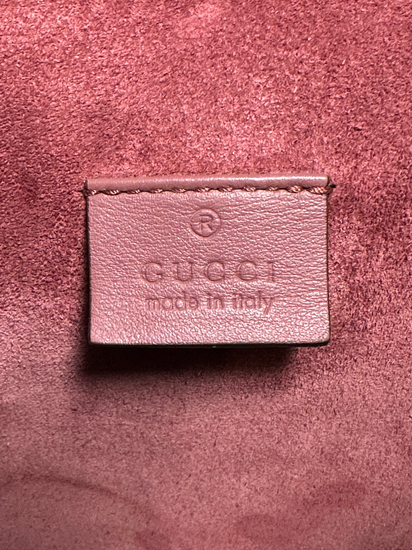 Gucci GG Red Pink Blooms Floral Dionysus Shoulder Small Canvas Bag