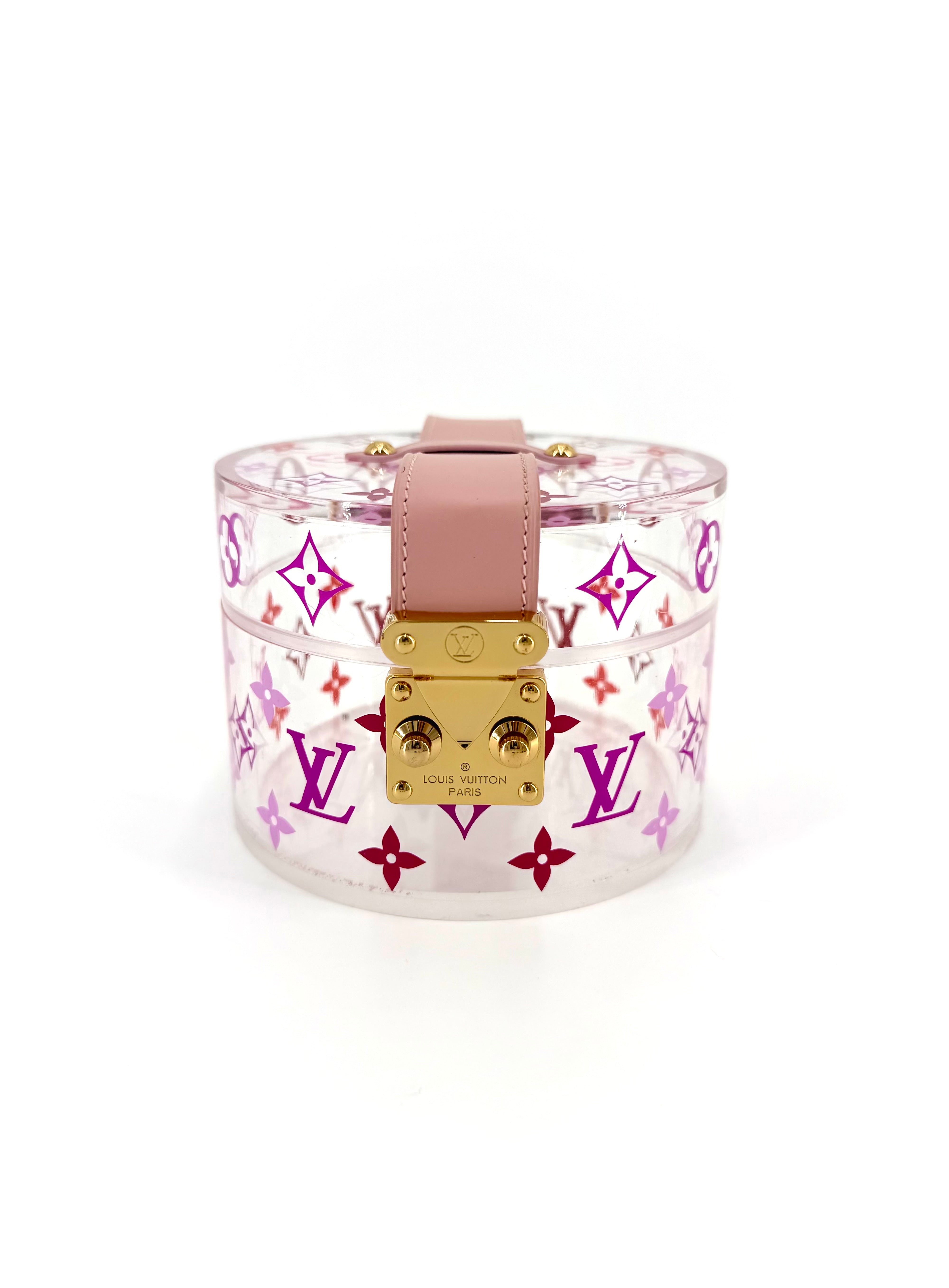 Pre-Owned Louis Vuitton Plexiglass Monogram Scott Box