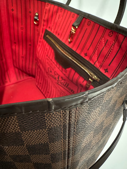Louis Vuitton Neverfull GM Brown Damier Ebene Tote Shoulder Bag