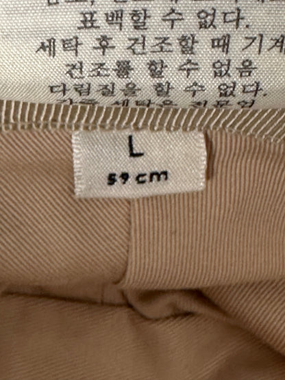 Pre-Owned Gucci GG Beige/Brown Canvas Bucket Hat Size L 59cm
