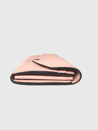 Louis Vuitton Pink Empreinte Monogram Sarah Wallet