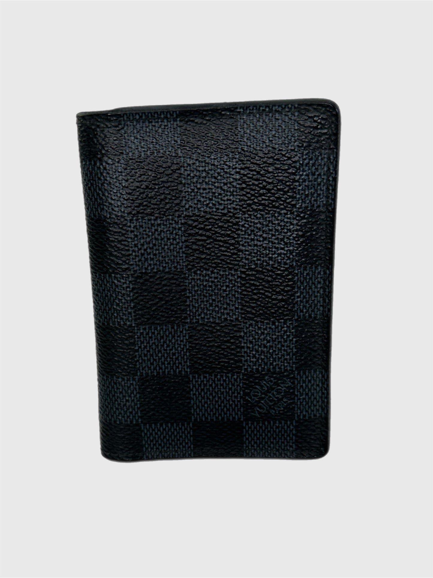 Louis Vuitton Damier Cobalt Canvas Leather Pocket Organizer
