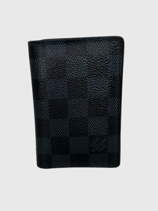 Louis Vuitton Damier Cobalt Canvas Leather Pocket Organizer
