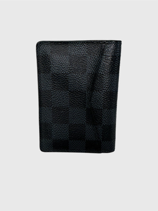 Louis Vuitton Damier Cobalt Canvas Leather Pocket Organizer