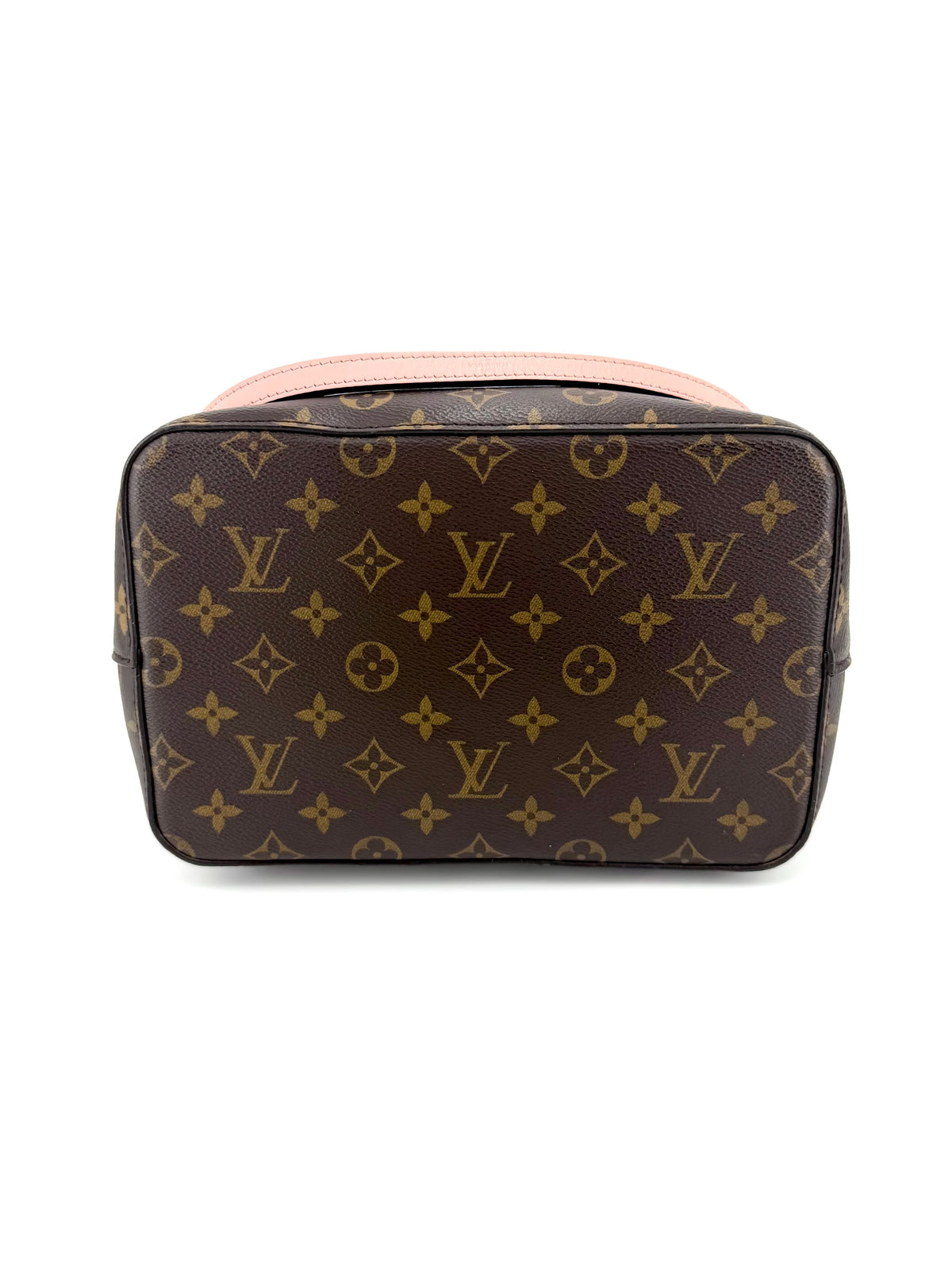 Louis Vuitton Néonoé MM Monogram Canvas Bucket Bag Pink Trim