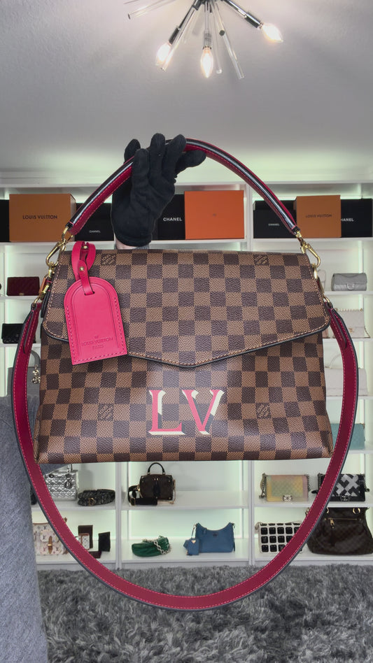 Pre-Owned Louis Vuitton Beaubourg Damier Ebene Shoulder Bag